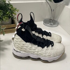 Women's Black and White Sneakers